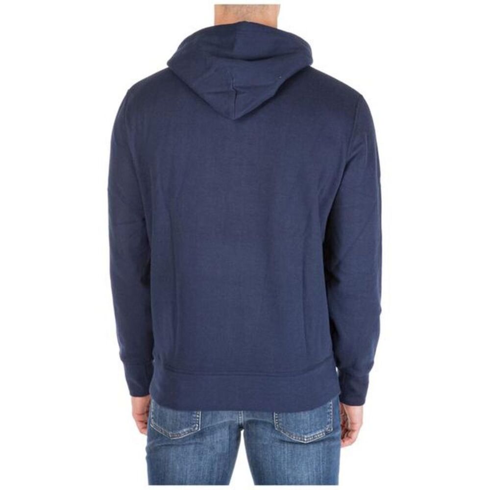 POLO RALPH LAUREN Men's Cotton Blend Hoodie Men BLUE Sweaters & Cardigans